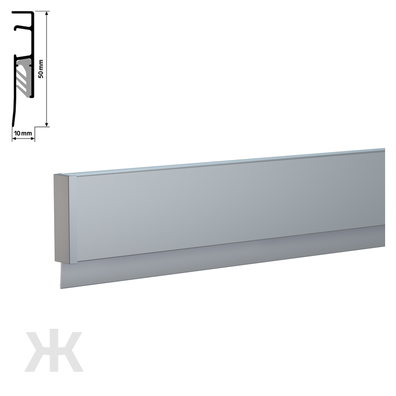Infoskinne 25 cm - Alu