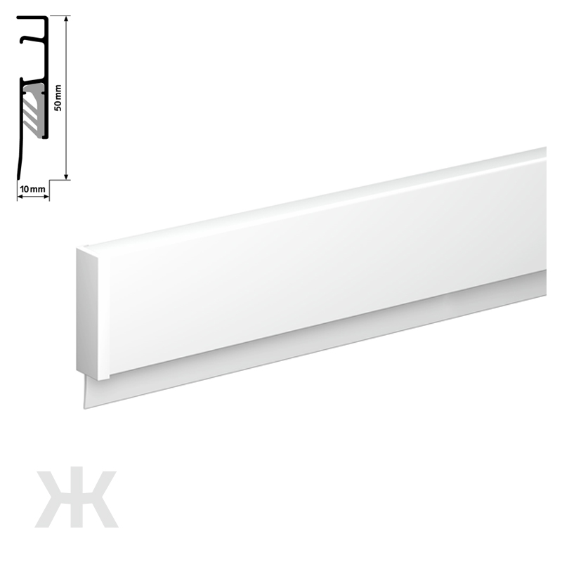 Infoskinne 25cm - Hvid